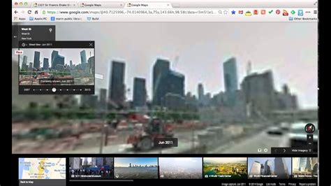 google street view time machine.